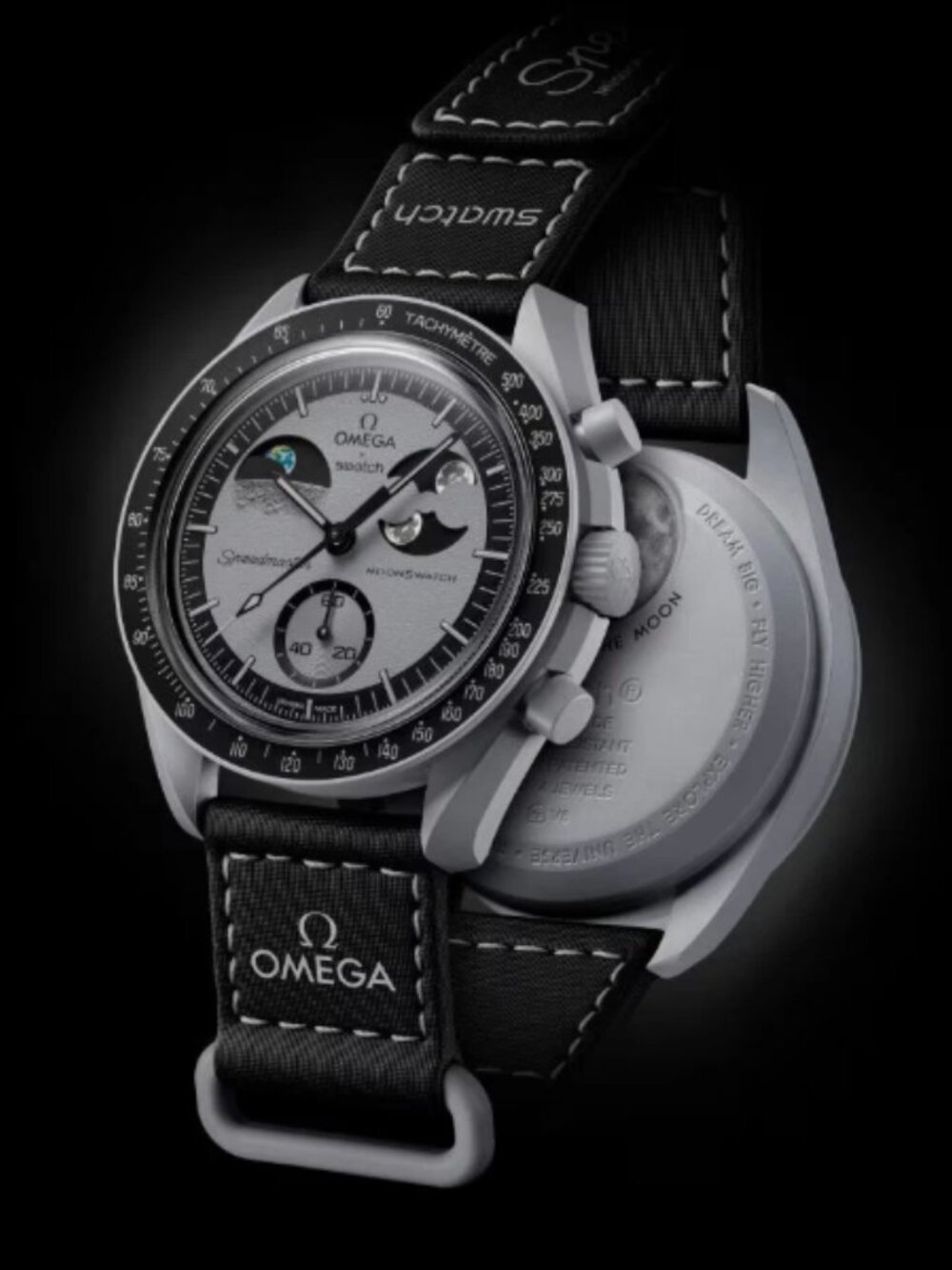 OMEGA x Swatch MoonSwatch Mission to Earthphase Bioceramic Quartz Chronograph
